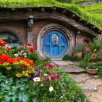 Une maison de hobbits
