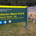 Départ de la Glacier Burn Track