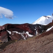 Le Red Crater devant le Mt Ngauruhoe