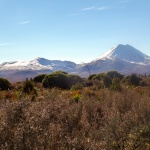 Mt Tongariro et Mt Ngauruhoe