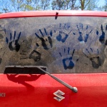 Red Hands Car