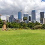Sydney vue du Royal Botanical Garden
