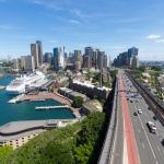 Sydney vue de l'Harbour Bridge