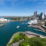 Sydney vue de l'Harbour Bridge